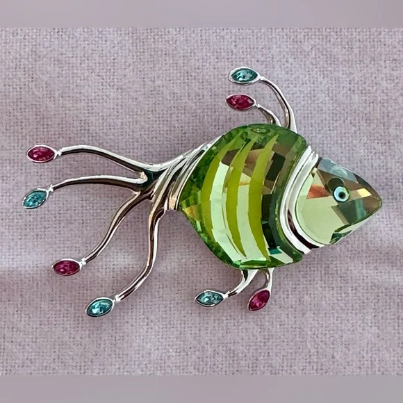 Swarovski Multicolor Crystal Fish and Seahorse Set - Picture 3 of 8